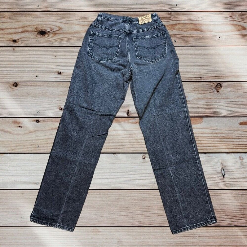 Whooz Blooz Jeans Vintage High Rise Mom Jeans Size 11/12 Regular‎ Y2K Hippie 90s - Picture 2 of 12